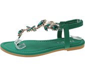 Elegant women's flat sandals.