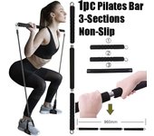 Workout Bar Fitness Resistance Bands Set Pilates Yoga Pull Rope Exercise Training Expander Gym Equipment for Home Bodybuilding