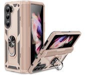 Ring Bracket For Samsung Galaxy Fold 5 Case Armor Rugged Plastic Hinge Protection Cover