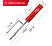 Metal Fishing Rod Holder Ground Insertion Portable Sea Rod Bracket Non-Deformed Easy To Carry Fishing Rod Socket Fishing Rod