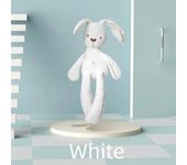Muñeca De Conejo De Tela De Peluche De Dibujos Bonitos, Juguetes Para Niños, Regalo De Cumpleaños, Cochecito Para Bebés