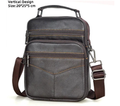 Hot Fashion Men Messenger Bags Genuine Leather Handbags for Man Luxury Brand Male Crossbody Bag for Mini Pad Boy Shoulder Bag