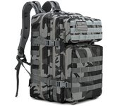 Mochila militar Mochila táctica impermeable de 45 L Mochila Molle Bolsa de asalto grande adecuada para caminatas al aire libre, campamentos, caminatas y más