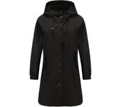 Women's casual long coat, hooded windbreaker, autumn and winter
