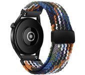 18/20/22 Braided Loop Garmin venu/3/3s/Forerunner 265S/265/645 Band Elastic Wristband Magnetic Buckle for Garmmove3