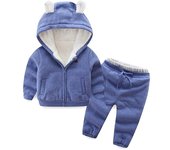Girls' Winter Set Autumn Winter Boys Girls Clothes Set