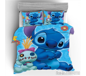 Lilo & Stitch Love Child Duvet Cover Set HD Comforter Cover for Kids Bedding Sets Bedclothes Bedroom Decor