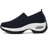 Fashion Women Slip on Breathable Platform Walking Shoes