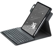 360 Rotation Stand Case For iPad 5th/6th Generation/Air 2/Air 9.7 inch Teclado Cover with Pencil Holder Español Teclado