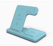 3 in 1 Wireless Charger Stand For iPhone 16 15 14 13 12 11 Fast Charging Station For Apple Watch 10 9 8 7 6 5 SE for AirPods Pro 2 3