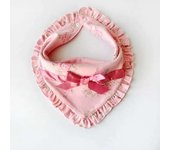 Princess Super Soft Baby Feeding Mug Babies With Triangular Round Ence Lace Fabric For Eruption Cute Cotton