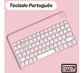 Wireless Keyboard And Mouse For Apple Samsung Bluetooth Keyboard for iPad iPhone Tablet Laptop Spanish Portuguese Russian French