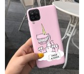 For Samsung Galaxy A12 Case 6.5" Shockproof Flower Back Cover For Samsung A12 A 12 Cute Girl Soft Silicone Phone Fundas Bumper