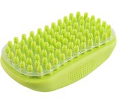 Dog Bath Brush, Shedding Grooming Tool, Pet Hair Remover, Rubber Massage Comb, Shampoo Brush For Cats And Dogs, Soothing Scrubber Short Hair Coats, Detangling Aid