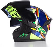 Casco integral motocross hombre modular adulto MX Carreras de Locomotora