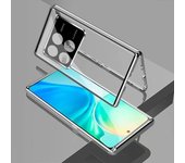 Magnetic For Xiaomi Redmi Note 13 Pro 4G Case Metal Frame Glass Film Aluminum 360 Protection Full Coverage