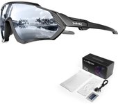 Gafas de Ciclismo Polarizadas con 1 Lente O 5 Lentes Intercambiables TR90 Gafas de Sol Deportivas Mujeres Hombres K9408