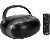 Retekess TR634 CD Player Boombox Portable FM Stereo Radio CD Player Bluetooth USB LED Display Remote Control For Senior Home