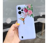 For Oppo Realme C31 Case RMX3501 Soft Liquid Silicone Daisy Beauty Flowers Back Cover For Realme C31 C 31 RealmeC31 Coque Funda