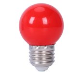 E27 3W 6 SMD LED Energy Saving Globe Bulb Light Lamp AC 110-240V, Red