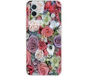 For Vivo Y76 5G 2021 Case Fundas Donut Butterfly Pattern Painting Etui Back Cover For Vivo Y76 Y 76 VIVOY76 5G Silicone Tpu Case