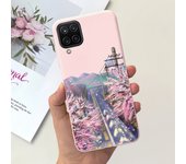 For Funda Samsung Galaxy A12 Ultra Thim Sofu-Touch Matte Liquid Silicone Soft Bumper cover on samsung a12 a125f a 12 galaxy case