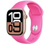 Silicone Band for Apple Watch Straps 46mm 42mm 49mm 45mm 44mm 41mm 40mm correa Bracelet Iwatch Series 10 9 7 Se 6 8 Ultra