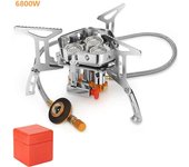 Small Size Outdoor Tourist Kitchen Picnic 3  Cooker  Steel Portable  Camping Gas Stove
