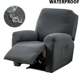 Fundas de Sofá Reclinables impermeables para Sala de Estar Funda Antipolvo Antideslizante Funda de Asiento para Niño Perezoso