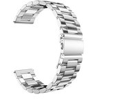 Stainless Steel band For Samsung Galaxy watch 7/FE/6/5 pro/4/Classic 20mm 22mm metal bracelet amazfit GTS-GTR-4-3-2e-mini strap