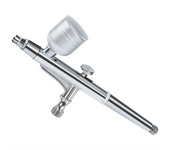 0.5mm Airbrush Multi-Purpose Dual-Action Gravity Feed Airbrush Can Be Used for Spray Auto Graphics, Art, Crafts