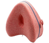 Heart-shaped Leg Support Cushion Cute Between Legs Side Sleeping Leg Clamp Soft Ergonomic Design Orthopedic Knee Pillow