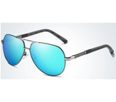 Nuevas gafas de sol polarizadas para hombre, gafas de sapo, serie de patas de primavera, gafas de pesca de película colorida, gafas de conducción