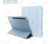 Tablet Case For Samsung Galaxy Tab S7 S8 11 inch Intelligent Hibernation Slot Multifunctional Cover