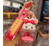 New Cute Electroplated Bunny Keychain Small Gift
