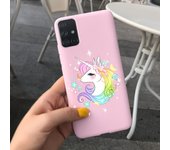 For Samsung Galaxy A51 A71 Case New Fashion Silicon Back Cover Phone Case For Samsung A515F A715F A 51 71 2019 Soft Cases Bumper