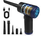 Aspirador de aire comprimido portátil de 7500 mAh y 100 000 RPM con cable