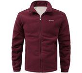 Chaquetas cálidas forro polar para hombre, abrigos cortavientos forrados felpa deportiva, ropa de moda, Otoño e Invierno