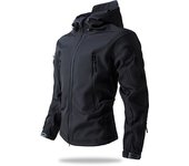 Men Lurker Shark Skin Soft Shell Tactical Jacket Autumn Winter Waterproof Fleece Hooded Coat Hunt Clothes Outdoor Work Jacket