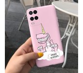 For OPPO A54 2021 Case CPH2239 OPPOA54 Cover Stylish Painted Phone Back Funda For OPPO A54 5G CPH2195 A 54 Shockproof Soft Coque
