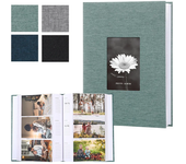 Cover Album 6-inch Interleaf Type Photo Storage Album 200/300pcs Writable Collection of Children Growth Photos