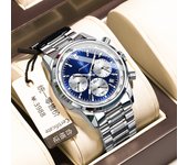 Reloj de hombre multifunción reloj de cuarzo luminoso