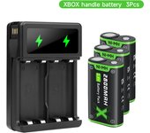 2800mAh Xbox Rechargeable Battery+LCD USB Dual Charger for Xbox One /Xbox One S/Xbox One X/Xbox One Elite Wireless Controller