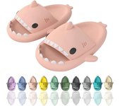 Shark Slippers,Comfortable Summer Cartoon Shark Flip Flops,Thick Sole Non-Slip Beach Flip Flops,Fun Quick Drying Pool Sandals