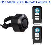 Elecpow New Wireless Bicycle Burglar Alarm Remote Control Electric Motorcycles Scooter Bike Security Protection Vibration Alarms