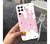 For Oppo A94 4G Case Oppo A94 5G Back Cover Shockproof Matte Luxury Soft TPU Silicone Bumper Shell On OppoA94 5G Black Rose Capa