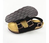 Sandalias de cuero zapatillas de corcho de plataforma zapatos de hombre de piel de vaca completa zapatos de playa antideslizantes zapatos de mujer