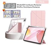 For iPad Case With Pencil Holder Air 6 Pro 11 2024 Air 5 4 10.9 10th 9th 8th Gen 7th 10.2 6th 5th 9.7 Mini 6 Case