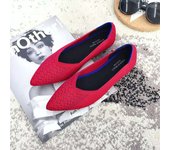 Hotsale Women's Knit Fashion Flat Shoes Summer Spring and Autumn Lady flat Shoe at lower price