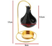 Ceramic Essential Oil Burner Melt Gift Furnace Warmer Tealight Candles Holder Diffuser for Living Room Housewarming Home Decor